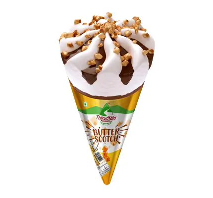 Butterscotch cone - Thirumala Milk